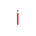 Mini ołówek, gumka czerwony V1697-05  thumbnail