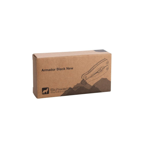 Narzędzie wielofunkcyjne ARMADOR NEW Black Schwarzwolf Czarny F2400500AJ303 (4)