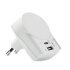 Ładowarka Euro USB (AC) biały MO6883-06  thumbnail