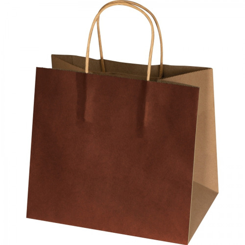 Torba papierowa mała 120 g/m2 HILARY Brązowy 6181801 (1)