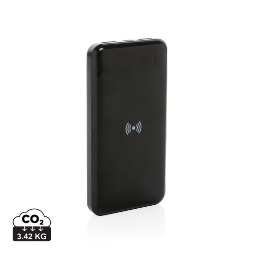 Bezprzewodowy power bank, ładowarka bezprzewodowa Czarny P322.671 