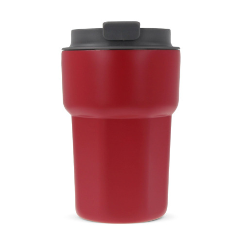 T-ceramic Kubek termiczny z pokrywką Zambezi 350ml Ciemnoczerwony LT98728-N0020 (4)