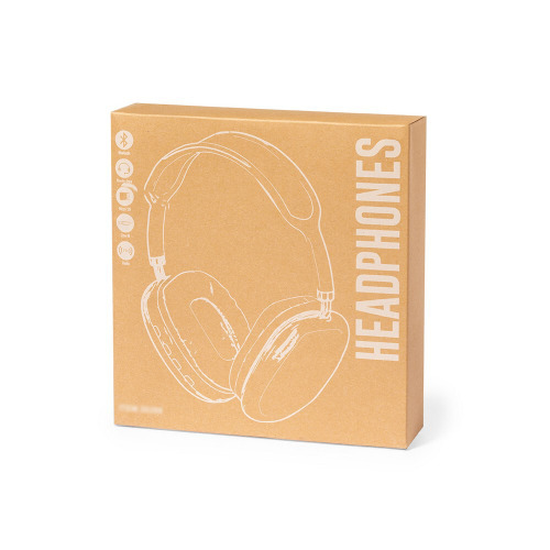 Bezprzewodowe słuchawki nauszne, radio Biały V1349-02 (8)