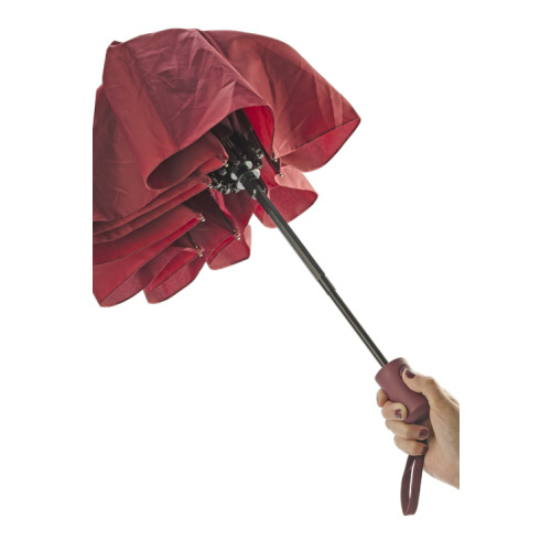 Parasol składany REGO Bordowy 37044-11 (8)