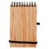 Bambusowy notatnik A6, długopis brązowy V2966-16 (3) thumbnail