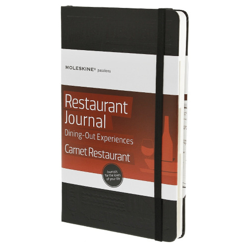 Restaurant - Dining Out Experience Journal - specjlany notatnik Moleskine Passion Journal czarny VM321-03 