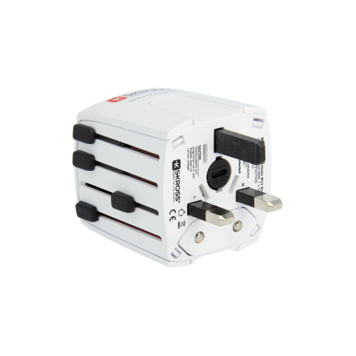 Adapter podróżny MUV micro bez USB SKROSS Biały EG 024406 