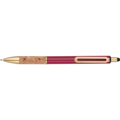 Długopis metalowy touch pen CAPRI Bordowy 369002 (2)