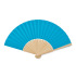 Wachlarz ręczny Turkusowy MO6828-12  thumbnail