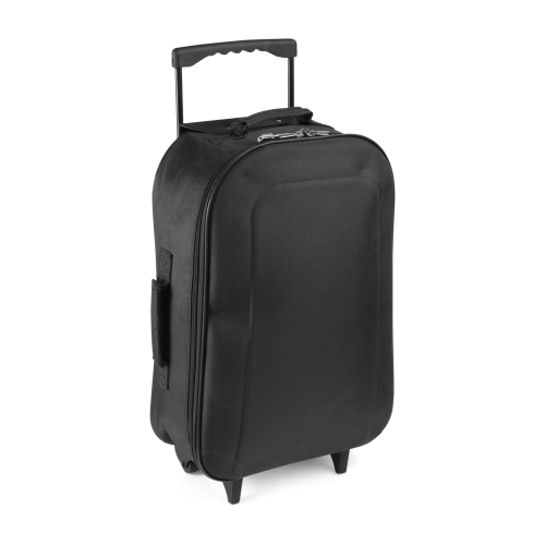 Składana walizka, torba na kółkach czarny V4270-03 