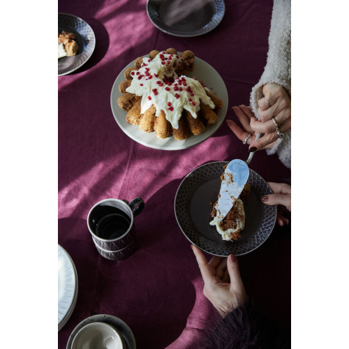 PODSTAWKA DO CIASTA FLORA Szary 5018425- (6)