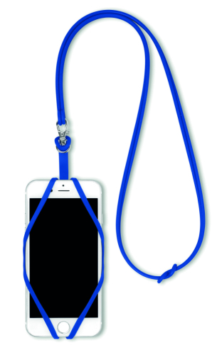Silikonowy uchwyt na smartfona niebieski MO8898-37 (1)