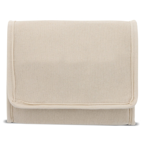 Kwadratowa torba chłodząca 100% bawełna 22x18x18cm Ecru LT95264-N0054 (3)