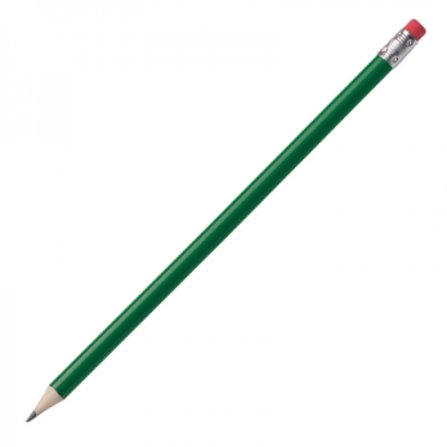 Ołówek z gumką HICKORY zielony 039309 (1)