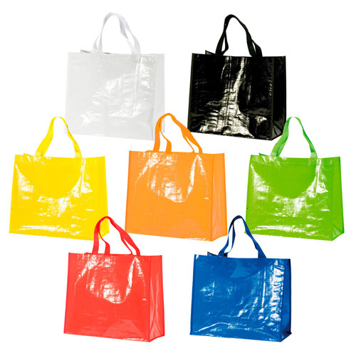 Torba na zakupy laminowana 120 g PP / Marketbag Żółty IP31102622 (2)