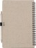 Notatnik ok. A5 ze słomy pszenicznej z długopisem jasnobrązowy V0238-18 (2) thumbnail