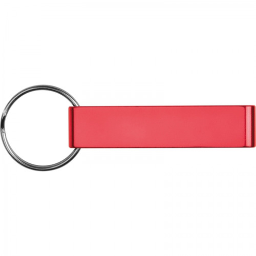 Brelok metalowy otwieracz do butelek ADRIANO Czerwony 8232505 (5)