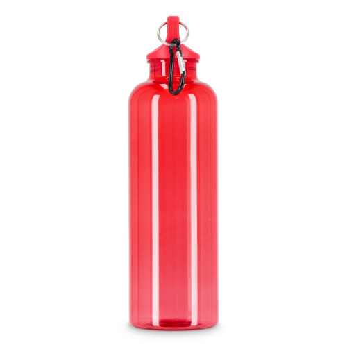 Butelka na wodę Noa R-PET 750 ml Przezroczysty Transparentny / czerwony LT98914-N0421 (3)
