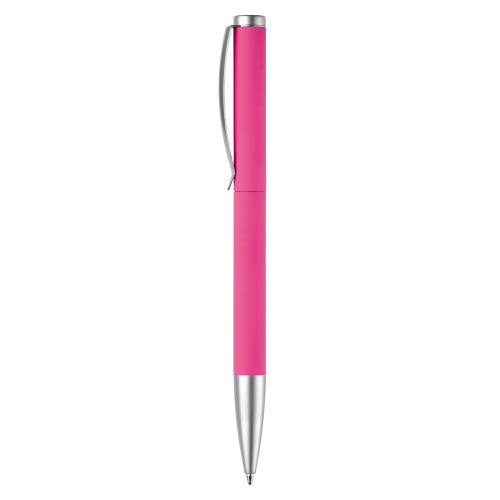 Metalowy długopis Modena miękki dotyk Różowy LT87762-N0076 (3)