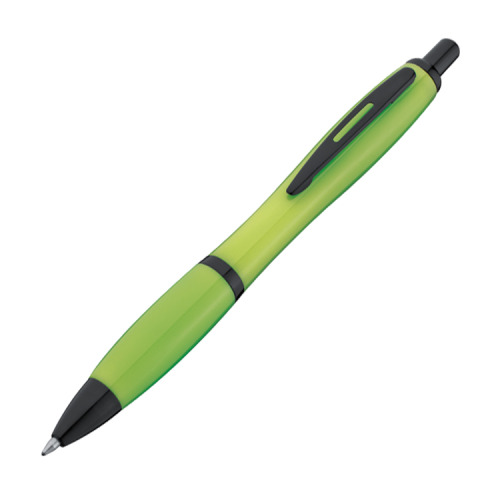 Długopis plastikowy NOWOSIBIRSK Jasnozielony 169829 (1)