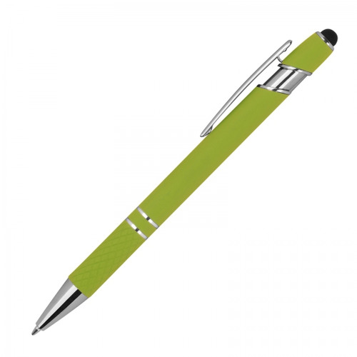 Długopis aluminiowy touch pen HERMANN Jasnozielony 1368929 (2)