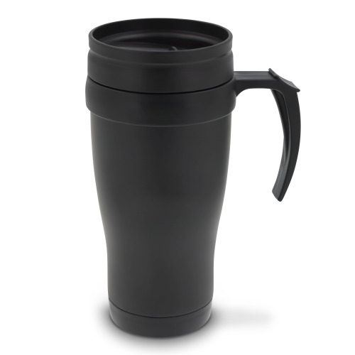 Kubek metalowy 350ml Ciemnobrązowy / czarny LT98759-N5002 
