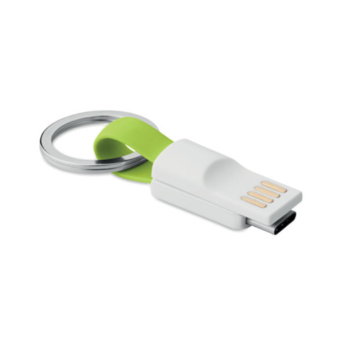 Brelok USB/USBtypC limonka MO9171-48 
