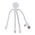 2081 | Xoopar Mr. Bio Charging cable Biały LT41004-N0001  thumbnail