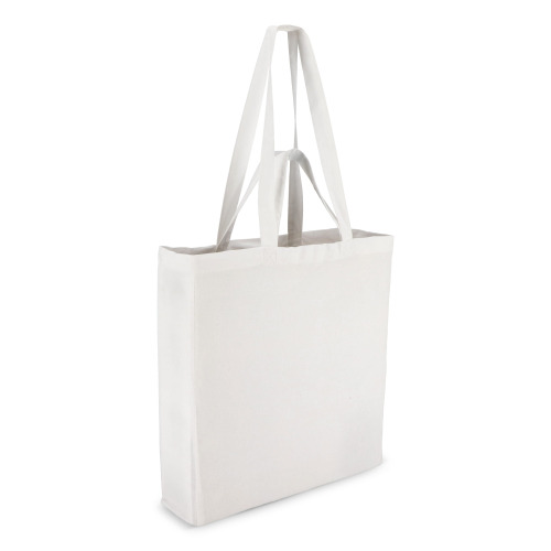 Torba bawełniana OEKO-TEX® 38 x 10 x 42 cm 140 g/m² Biały LT95383-N0001 