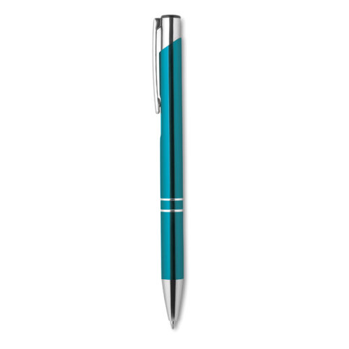 Długopis wciskany turkusowy KC8893-12 