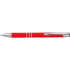 Długopis z aluminium z recyklingu półżelowy soft touch DUNMORE Czerwony 399105 (1) thumbnail