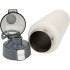 Butelka termiczna stalowa z recyklingu PUENTE ALTO MoLu 600 ml Biały 481506 (4) thumbnail
