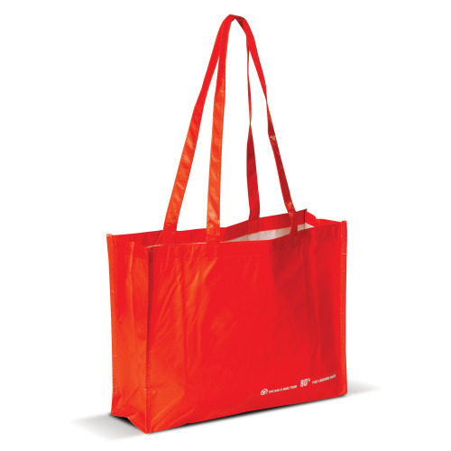Torba na ramię R-PET 110g/m² Czerwony LT91478-N0021 