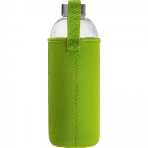 Butelka szklana z pokrowcem 1000 ml JESSICA Jasnozielony 6242729 (8)