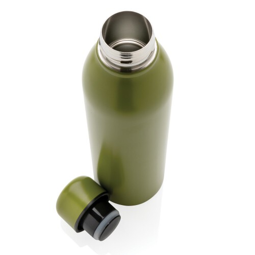 Próżniowa butelka sportowa 500 ml, stal nierdzewna z recyklingu green P433.047 (3)