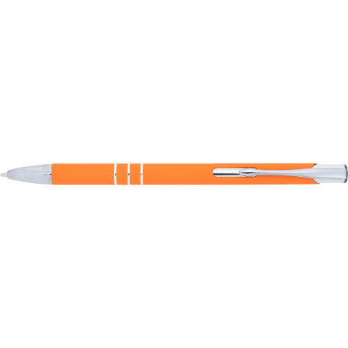 Długopis metalowy soft touch NEW JERSEY Pomarańczowy 055510 (4)