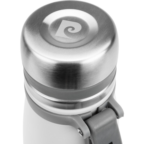 Butelka termiczna stalowa Pierre Cardin 650 ml Biały B9000501IP306 (7)