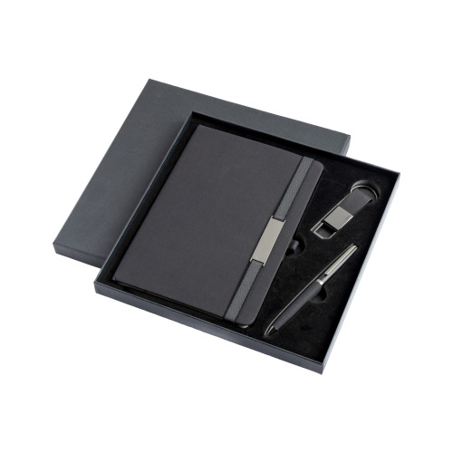 Zestaw upominkowy z notesem / Set Orwel Czarny IP33003411 (5)