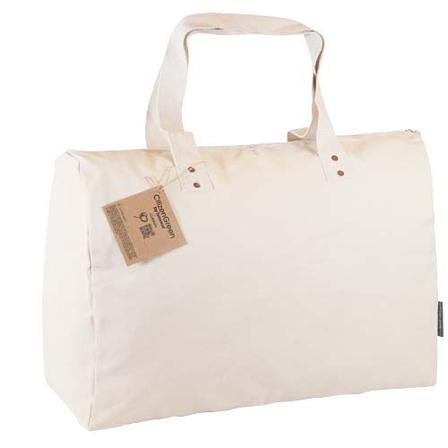 Citizen Green Combio torba podróżna i saszetka z bawełny organicznej Naturalny 1PZ01806 (2)