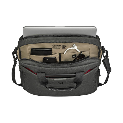 Torba na laptopa MX ECO rPET Brief 16'' Wenger Czarny W612263 (1)
