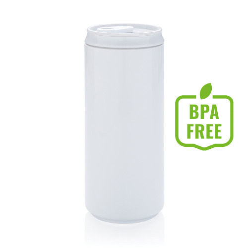 Ekologiczna puszka 330 ml, butelka sportowa Biały P436.533 