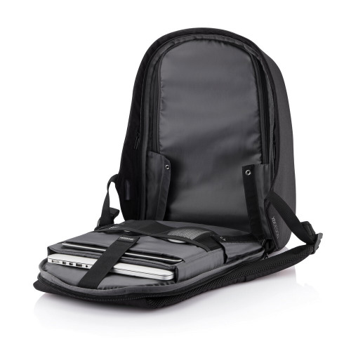 Bobby Hero XL, plecak na laptopa do 17" i tablet do 12,9", chroniący przed kieszonkowcami, wykonany z RPET czarny V0997-03 (14)