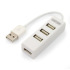 Unitek Y-2146 mini hub 4x USB 2.0 Biały EG 007406  thumbnail