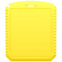 Thrym prostokątna skrobaczka do lodu wykonana z tworzyw sztucznych pochodzących z recyklingu Żółty 22050211 (3) thumbnail