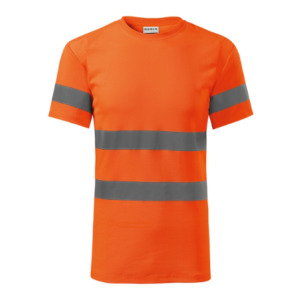 Koszulka unisex M1V9 - fluorescencyjny zolty