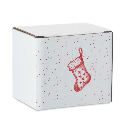 Ceramiczny kubek 300ml Czerwony CX1571-05 (7)