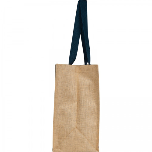 Torba z juty FERNANDA Granatowy 6389244 (3)