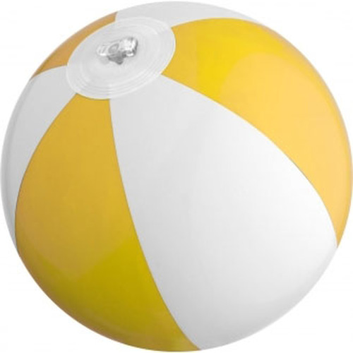 Piłka plażowa ø14 cm ZACHARY żółty 5826108 (2)