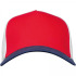 Czapka z daszkiem bawełniana 5 paneli CrisMa 290 g/m2 TREVOR Czerwony 5391905 (3) thumbnail