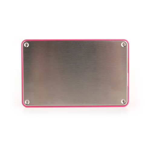 Mini Power Bank w kształcie koperty Różowy EG 027411 2500 (2)